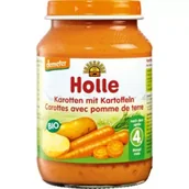 Dania dla dzieci - Holle Obiadek marchew z ziemniakami po 5. miesiącu 190 g Bio - miniaturka - grafika 1