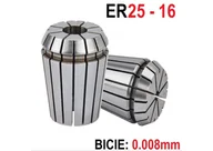 Tuleje - Tulejka zaciskowa ER25 FI 16mm Bicie 0,008mm CNC Professional - miniaturka - grafika 1