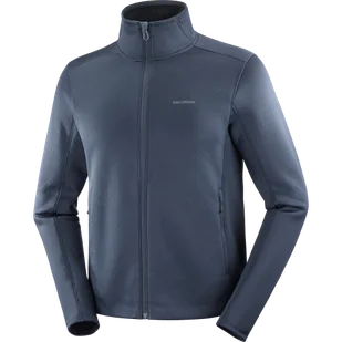 BLUZA MĘSKA SALOMON OUTLINE WARM FZ M C24749 - Bluzy męskie - miniaturka - grafika 1