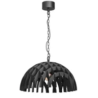 Lampy sufitowe - Kopułowa lampa wisząca z ciekawym abażurem LX 988 z serii SPACE - miniaturka - grafika 1