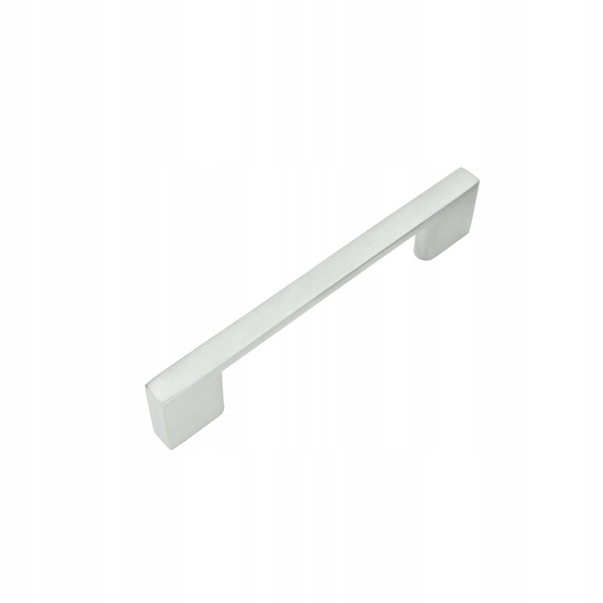 Uchwyt meblowy srebrny 96 mm metalowy uchwyt do szafki szuflady do mebli ku