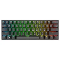 Klawiatury - ROYAL KLUDGE RK61 RGB Brown Switch Czarny - miniaturka - grafika 1