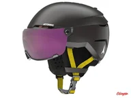 Kaski narciarskie - Kask narciarski Atomic Savor Visor R Black 2022/2023 - miniaturka - grafika 1