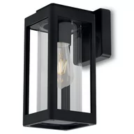 Lampy ogrodowe - Kinkiet Ogrodowy Elewacyjny Zewnętrzny Lampa E27 QUADRA LUMILED - miniaturka - grafika 1
