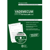 Zarządzanie - Opracowanie zbiorowe Vademecum pism i umów dla Prezesa spółki z o.o. + CD - dostępny od ręki, natychmiastowa wysyłka - miniaturka - grafika 1