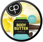 Balsamy i oliwki dla dzieci - Cosmepick Vanilla - Masło do ciała z ekstraktem wanilii, 250 ml - miniaturka - grafika 1
