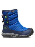 Buty dla chłopców - Keen Śniegowce Puffrider Wp 1027960-1 Niebieski - miniaturka - grafika 1