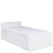 Łóżka - Łóżko 80 x 200 C08 Cosmo Maridex Biały Mat - miniaturka - grafika 1