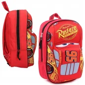 Plecaki szkolne i tornistry - Vadobag Plecak Mały Przedszkolny Auta Zygzak McQueen Nadruk 3D - miniaturka - grafika 1