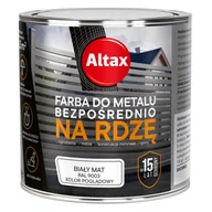 Emalie - ALTAX Farba do metalu 250 ml biały mat - miniaturka - grafika 1