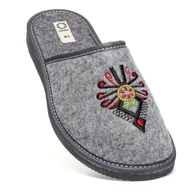 Kapcie męskie - Kapcie Męskie Góralskie Filcowe z Parzenicą - miniaturka - grafika 1