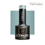 Lakiery hybrydowe - OCHO NAILS Lakier hybrydowy green 702 -5 g - miniaturka - grafika 1