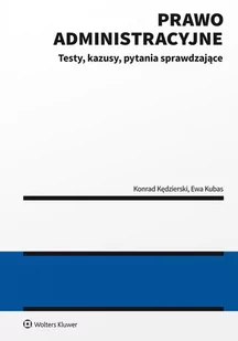 Prawo administracyjne. Testy, kazusy, pytania sprawdzające - E-booki - prawo - miniaturka - grafika 1