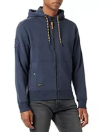 Kurtki męskie - Camel Active Męska Kurtka Z Dzianiny 409401/8W11, Night Blue, Xxl - miniaturka - grafika 1