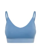 Biustonosze - sloggi Damski biustonosz - EVER Infused Kobiety niebieski jednolity, S - miniaturka - grafika 1