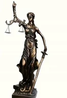 Figurki dekoracyjne - Temida figurka DIKOM BOGINI SPRAWIEDLIWOŚCI 19CM z żywicy na prezent M - miniaturka - grafika 1
