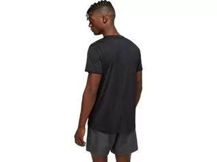 Koszulki męskie - Męska Koszulka Do Biegania Asics Core Top | Black/Grey- Rozmiar Xl - grafika 1