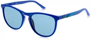 PUMA Damskie okulary przeciwsłoneczne Pu0345s-002, niebiesko-zielone, 48 - Okulary przeciwsłoneczne - miniaturka - grafika 1