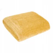 Koce - Eurofirany Koc ZOE musztardowy 150 cm x 200 cm - miniaturka - grafika 1