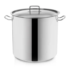 Garnek STOCK, stal nierdzewna, pokrywka, 22 l - Zestawy garnków i patelni - miniaturka - grafika 1