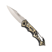 Nożyce i noże - CAT Nóż składany 19,0 cm Folding Knife Real Tree Camouflage - miniaturka - grafika 1