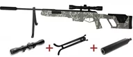 Wiatrówki karabinki - Zestaw - Wiatrówka karabinek Norica Dead Eye MAX Camo 4, w Zestawie z dwójnogiem, lunetą i tłumikiem RATY 0% | PayPo | GRATIS WYSYŁKA | ZWROT DO 100 DNI - miniaturka - grafika 1