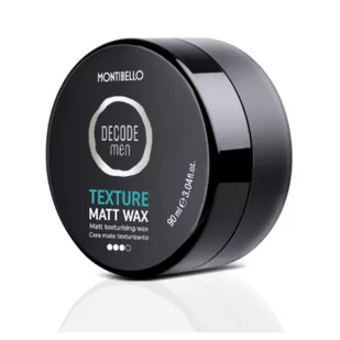 Montibello Decode Texture Men Matt Wax Wosk Matuje - Kosmetyki do stylizacji włosów - miniaturka - grafika 1