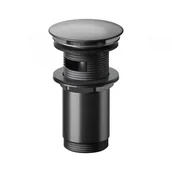 Korki do umywalek - CERSANIT S951-705 AUTOMATYCZNY UNIWERSALNY KOREK KLIK-KLAK GUN METAL - miniaturka - grafika 1