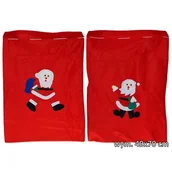 Ozdoby bożonarodzeniowe - Worek na prezenty 49 x 70 cm mix - miniaturka - grafika 1