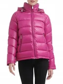 Kurtki damskie - Damska kurtka puchowa GUESS Różowa Rozmiar S - miniaturka - grafika 1