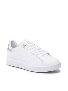Sneakersy damskie - EA7 Emporio Armani Sneakersy X8X001 XCC51 R579 Biały - grafika 1