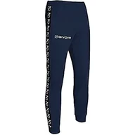 Spodnie męskie - Givova Givova Spodnie męskie Tricot niebieski niebieski 3XL BA09 - miniaturka - grafika 1