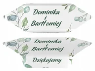 Cukierki - Krówki ciągutki na ślub, wesele z imionami młodej pary 1kg - miniaturka - grafika 1