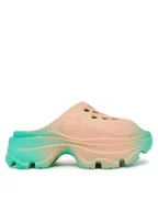 Klapki i japonki damskie - adidas by Stella McCartney Klapki Clogs JH8952 Zielony - miniaturka - grafika 1