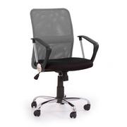 Fotele i krzesła biurowe - Fotel Biurowy Siatka Tony Halmar Popielaty - miniaturka - grafika 1