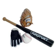 Baseball, krykiet, palant - Sunsport Suns port baseb zestaw Jr., - 2058730 - miniaturka - grafika 1