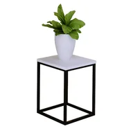 Kwietniki - Stojak na kwiaty z czarnym stelażem Z9-M75 - miniaturka - grafika 1