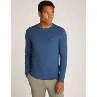Koszulki męskie - Tommy Hilfiger Longsleeve | Slim Fit | stretch - miniaturka - grafika 1