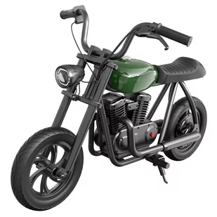 Elektryczny motocykl Chopper dla dzieci HYPER GOGO Pioneer 12, 21.9V 5.2Ah 160W, opony 12'x3', 12KM - zielony - Motocykle - miniaturka - grafika 3