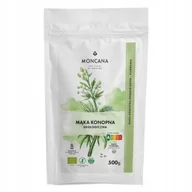 Mąka - Bezglutenowa pudrowa mąka konopna - niskowęlowodanowa ekologiczna 500g Mo - miniaturka - grafika 1