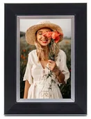 Ramki na zdjęcia - Ramka na zdjęcie 15x21 czarna GLORIA - miniaturka - grafika 1