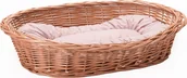 Legowiska dla kotów - Wiklinowy Świat Leżak wiklinowy dla psa kota i innych zwierząt kosz z poduszką - miniaturka - grafika 1