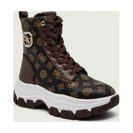 Botki damskie - Guess Botki na platformie BENZON - miniaturka - grafika 1