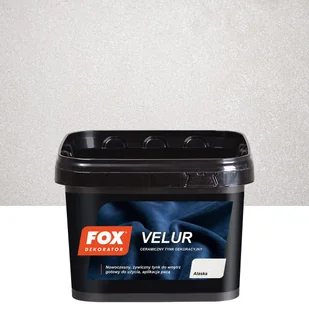 Fox Efekt dekoracyjny Velur Alaska 5 kg - Farby wewnętrzne - miniaturka - grafika 1