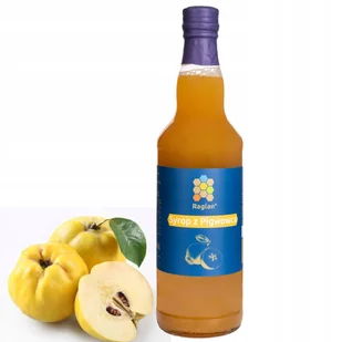 Syrop z Pigwowca 500ml Polski Produkt RAGLAN - Syropy i koncentraty owocowe - miniaturka - grafika 1