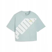 Koszulki i topy damskie - PUMA KOSZULKA POWER CROPPED 67789622 r M - miniaturka - grafika 1