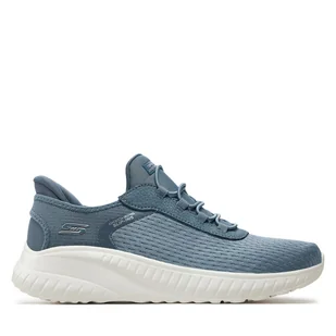 Sneakersy Skechers Bobs Squad Chaos-In Color 117504/SLT Niebieski - Sneakersy damskie - miniaturka - grafika 1