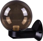 Lampy ogrodowe - Kaja kinkiet zewnętrzny K-MB-OGROD NF2803L6 DYM z serii ASTRID 60W / E27 czarny, dymiony 5901425573665 - miniaturka - grafika 1