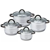 Zestawy garnków i patelni - ZESTAW GARNKÓW 8 ELEMENTÓW KLAUSBERG KB-7701 - miniaturka - grafika 1