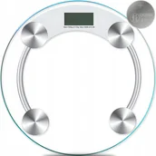 Wagi łazienkowe - Cyfrowa Elektroniczna Szklana Waga Łazienkowa 2003A 180KG - miniaturka - grafika 1